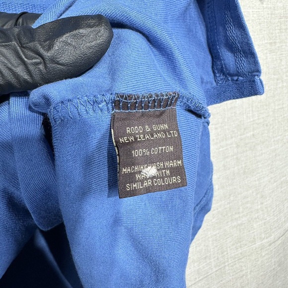 Rodd & Gunn Original Fit Short Sleeve Blue Golf Polo Shirt Mens Sz M - Picture 8 of 11